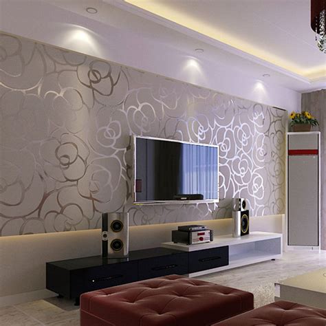 Home Wallpaper Designs For Living Room - siatkowkatosportmilosci