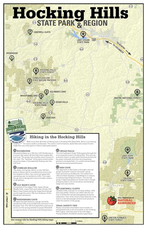 Cantwell Cliffs - Hocking Hills State Park in Southern Ohio