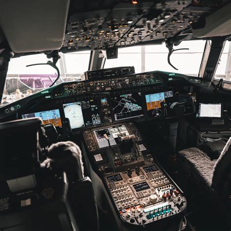 The flight deck of the very first Boeing 777-9 prototype, last week in ...