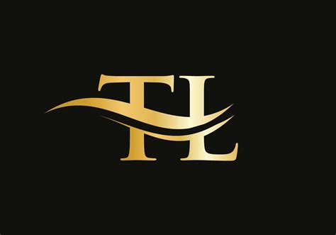 Creative TL letter with luxury concept. Modern TL Logo Design for ...