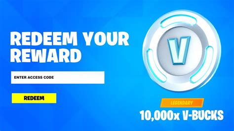 REDEEM FREE 10,000 V-BUCKS CODE! (How To Get VBucks Code in Fortnite ...