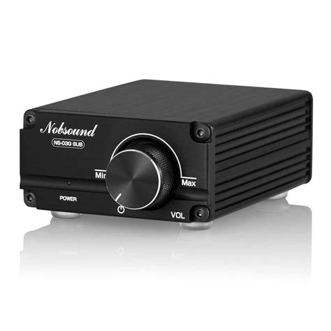 Nobsound Mini Bluetooth 5.0 Power Amplifier, Stereo Hi-Fi Digital Amp 2 ...