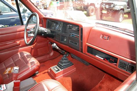 Interior of a Jeep Comanche Pickup Truck - MJ | York Jeep Sh ...