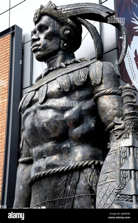 Zulu statue Camden Stock Photo - Alamy