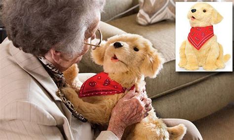 Hasbro unveils life-like robot puppy to keep the elderly company ...