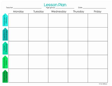 Blank Lesson Plan Calendar Template Calendar Template Printable ...