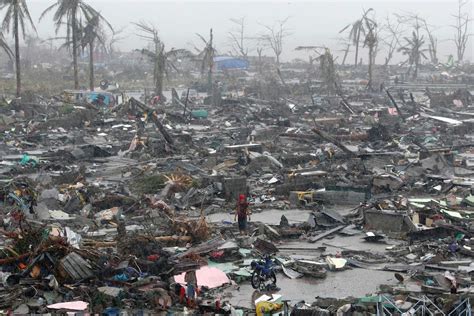 Philippines city of death and ruins: Once-vibrant Tacloban transformed ...