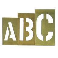 Brass Letter and Number Stencil Sets