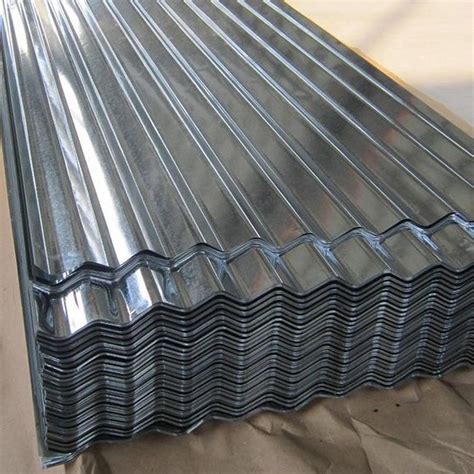 Silver GI Corrugated Sheet, For Construction, Thickness of Sheet: 0.15 ...