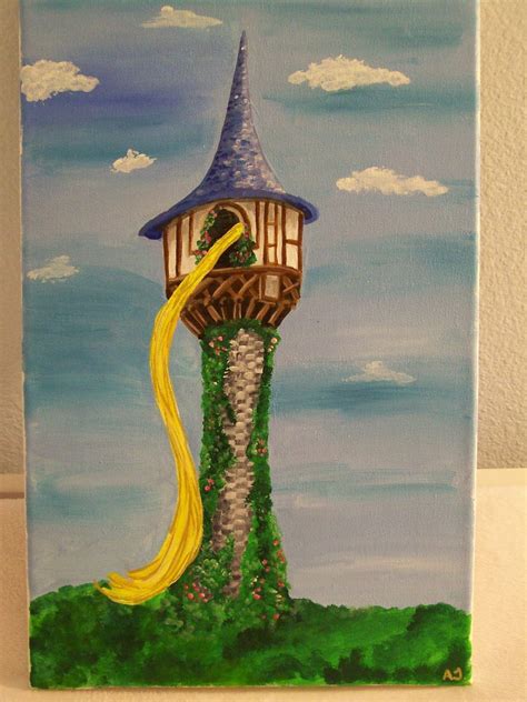 RAPUNZEL TOWER by abbyjacks on Etsy