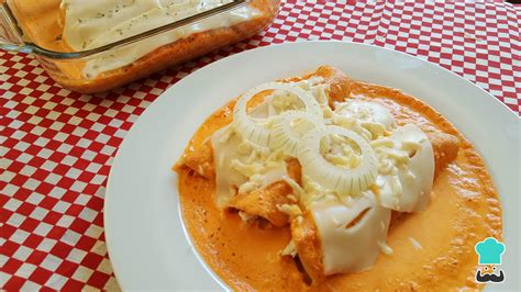 Enchiladas suizas rojas - ¡Receta mexicana original!