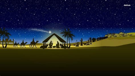 Christmas Nativity Scene Wallpapers - Top Free Christmas Nativity Scene ...