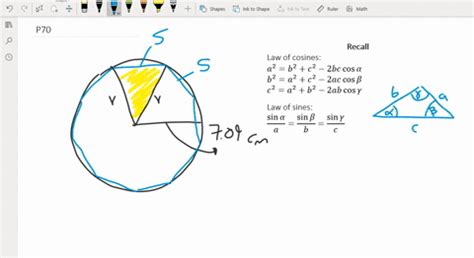 SOLVED:A regular pentagon is inscribed in a circle of radius 15.8 ...