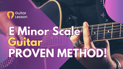 How to PLAY the E minor scale on GUITAR | TAB | ACTUALLY LEARN AND ...