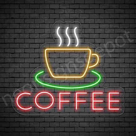 Coffee Shop Sign Neon Coffee Shop Signs Niche Png Moodboard Pngs ...