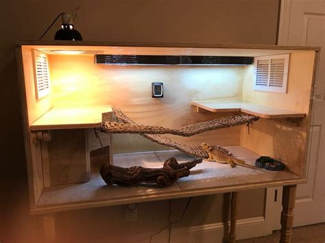 DIY bearded dragon enclosure #beardeddragondiy | Bearded dragon ...