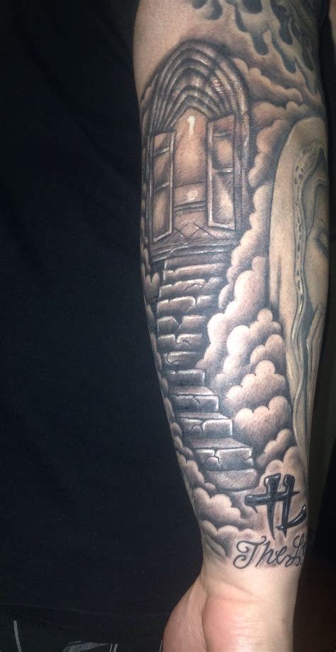 Stairway To Heaven Tattoo Forearm