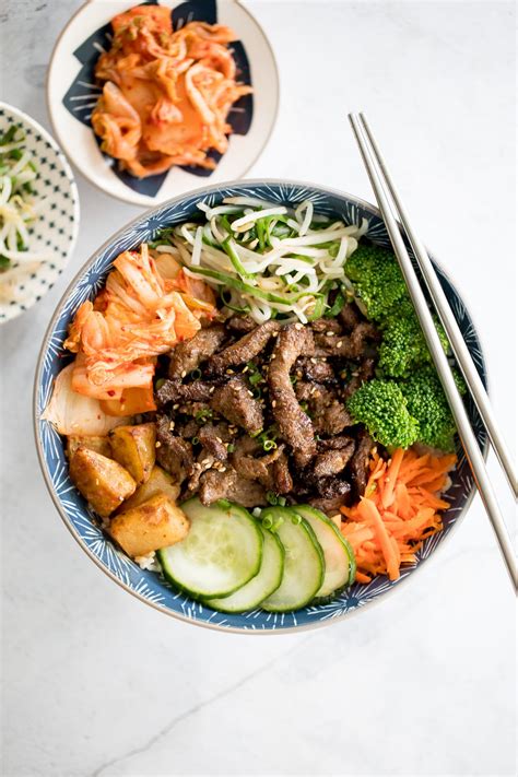 Korean Beef Steak Rice Bowl - Ahead of Thyme