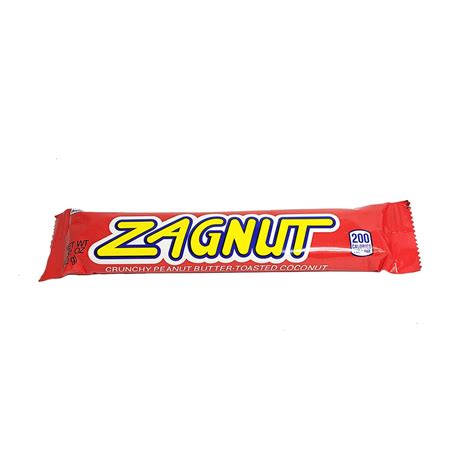 Zagnut - Crunchy Peanut Butter with Toasted Coconut - Pixies Candy Parlour