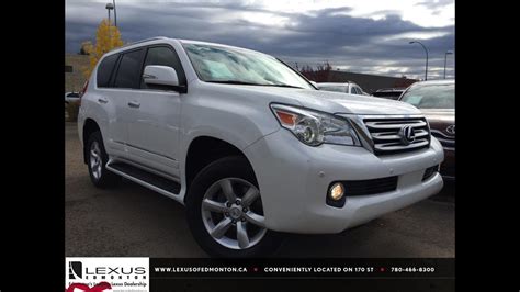 Pre Owned White 2012 Lexus GX 460 4WD In Depth Review | Grande Prairie ...