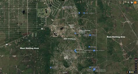 Available Camp Lots Map - Buy River Ranch Lots