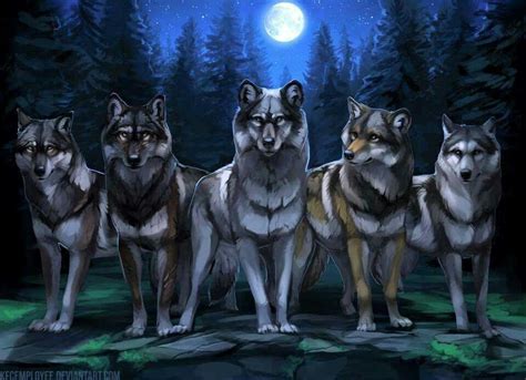 Top 73+ anime wolf pack - in.cdgdbentre