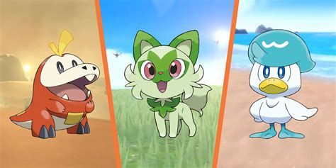 All Pokemon Scarlet and Violet Starter Evolutions Explained