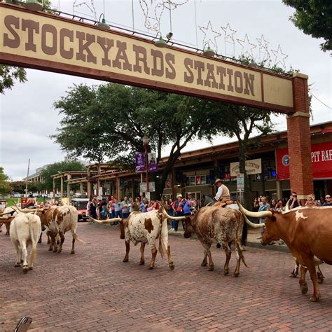 The Fort Worth Stockyards National Historic District is known for its ...