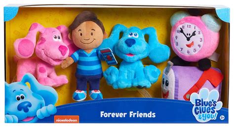 Toys & Games Stuffed Animals & Plushies Toys Blue and Magenta 6in plush ...