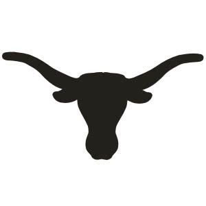 Bull skull | Cowgirls Party | Pinterest | Silhouette clip art, Native ...