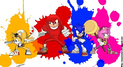 Sonic Boom Team by CrazyCreators on Newgrounds