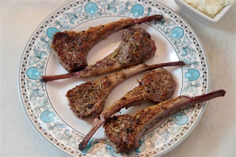 Garlic Rosemary Lamb Chops (Video) - Cooked by Julie