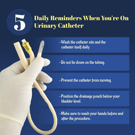 5 Daily Reminders When You’re On Urinary Catheter #Aromahomehealth # ...