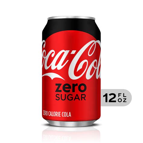 Coke Zero Sugar Diet Soda Soft Drink, 12 fl oz - Walmart.com - Walmart.com