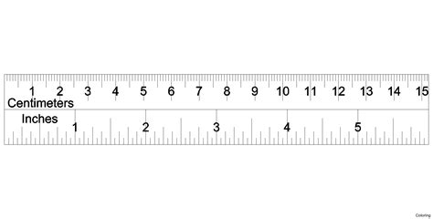 Ruler Centimeters Printable