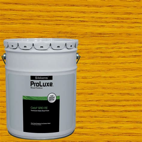 Sikkens ProLuxe 5 gal. Natural Cetol SRD RE Exterior Wood Finish-SIK250 ...