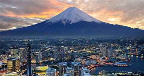 Mount Fuji of Japan loftiest and holiest peak