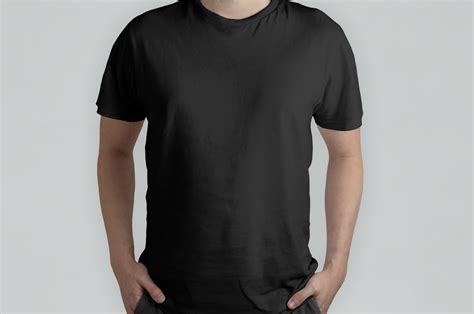 Black T Shirt Mock Up Stock Photos, Images and Backgrounds for Free ...