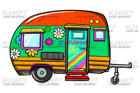 Camper Trailer Clip Art