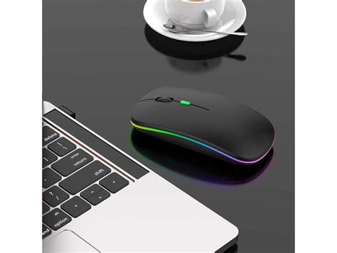 LED Bluetooth Wireless Mouse,Bluetooth Mouse for MacBook Pro,Bluetooth ...