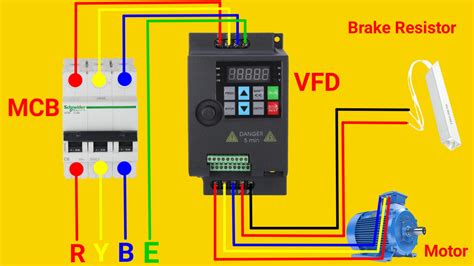 Variable Frequency Drive 3 Phase | Vfd Motor Control Circuit Diagram ...