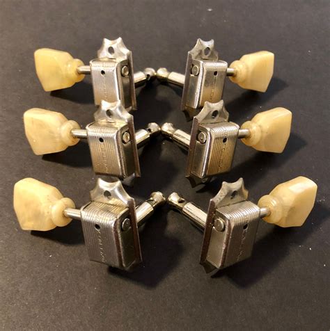 1959 Gibson Les Paul Tuners by Kluson, Nickel > Guitar Parts | Uncle ...