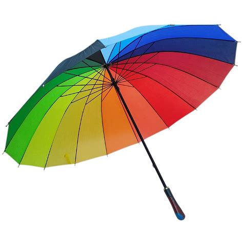 Vibgyor Products Rainbow Umbrella Multi-Color Rainbow Umbrella For ...