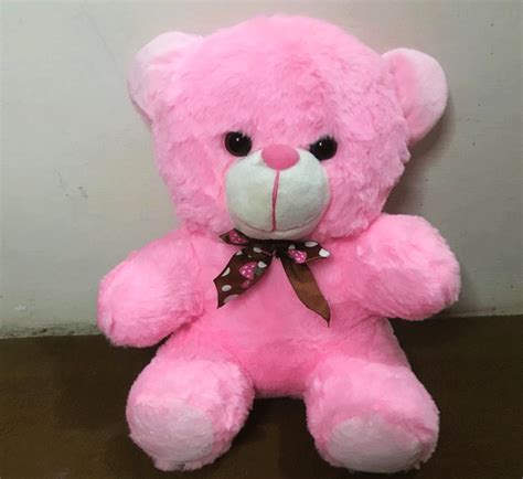 Baby Pink Teddy Bear for Kids 43cm Birthday Gift Anniversary Gift ...