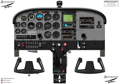 Cessna 172 Skyhawk Cockpit