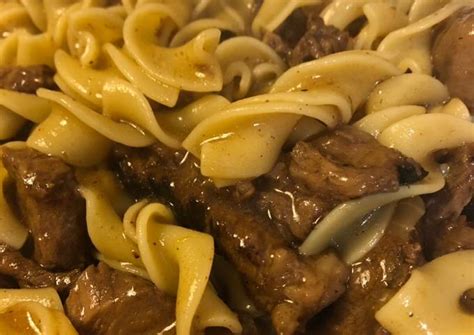 Beef Tips and Noodles Recipe by SherryRandall: The Leftover Chronicles ...