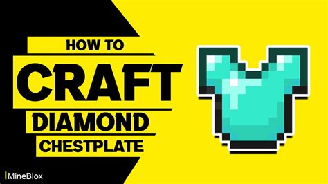 How to Craft a Diamond Chestplate in Minecraft - YouTube