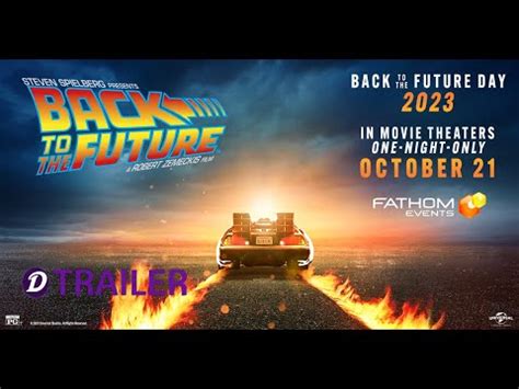 Back to the Future (2023 Re-Release) Trailer - YouTube