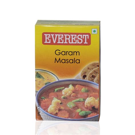 Amazon.com : Everest Masala - Spices - Everest Garam Masala Powder, 50 ...