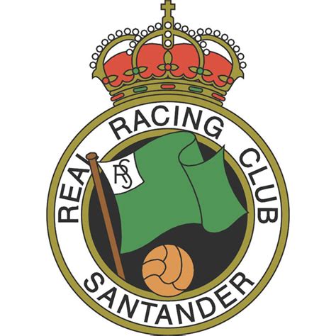 Racing Santander logo Royalty Free Stock SVG Vector